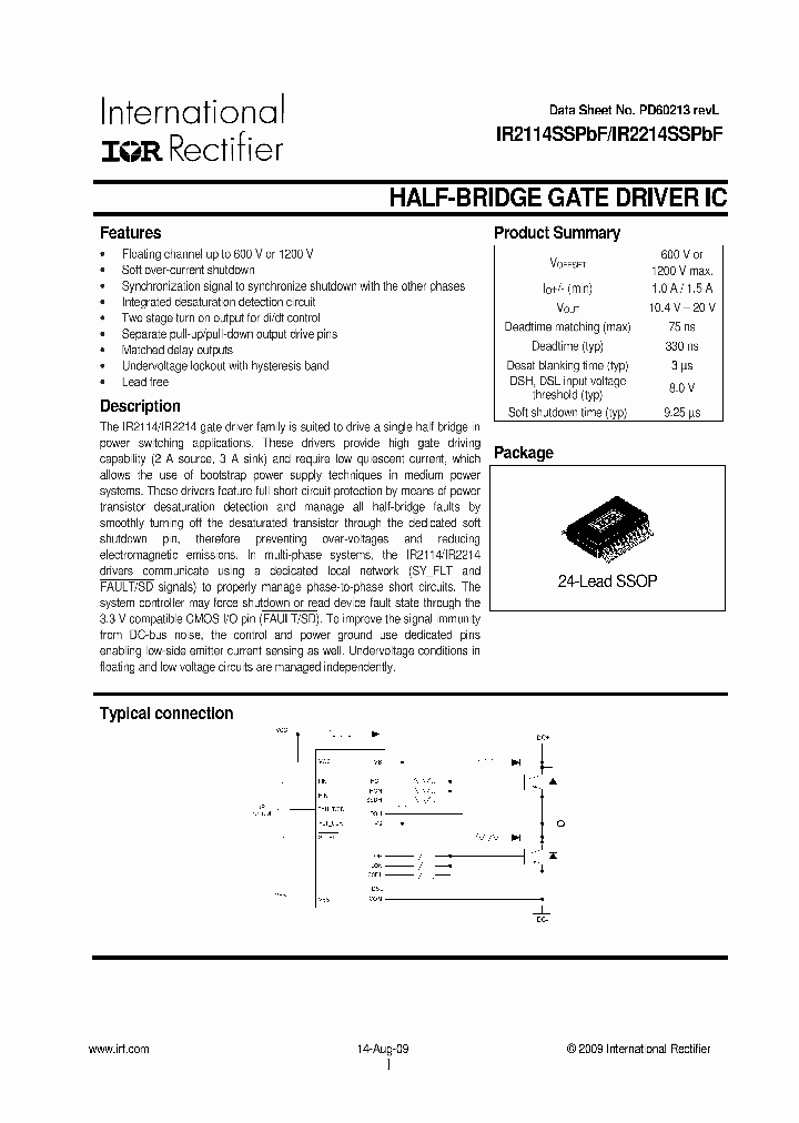 IR2214SSPBF_7316405.PDF Datasheet