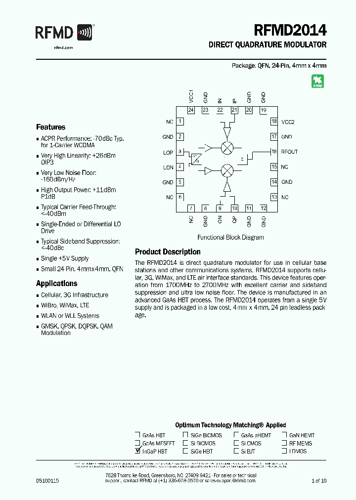 RFMD2014SR_7319293.PDF Datasheet