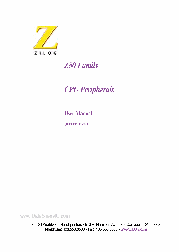 Z80A_7322868.PDF Datasheet