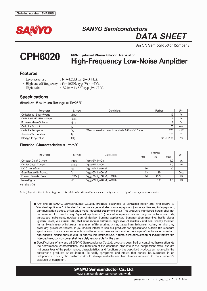 CPH6020_7323554.PDF Datasheet