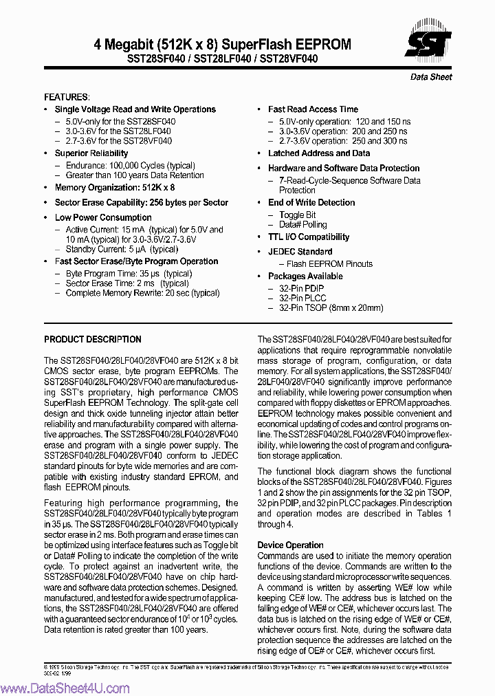 SST28VF040_7328177.PDF Datasheet