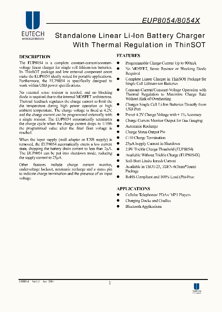 EUP8054_7328029.PDF Datasheet