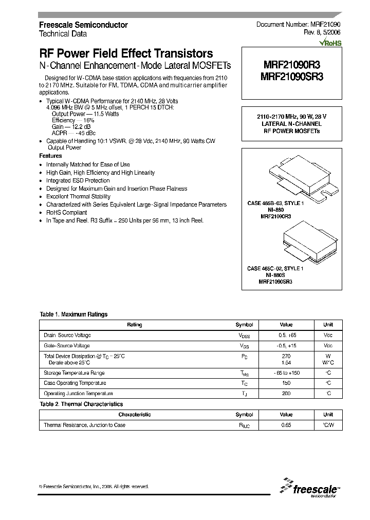 MRF21090SR3_7328811.PDF Datasheet