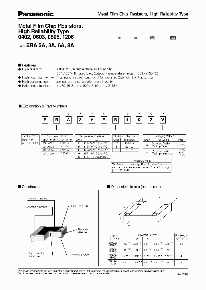 ERA6AEB_7331848.PDF Datasheet