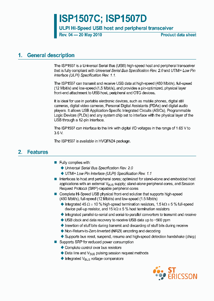 ISP1507DBSUM_7336319.PDF Datasheet