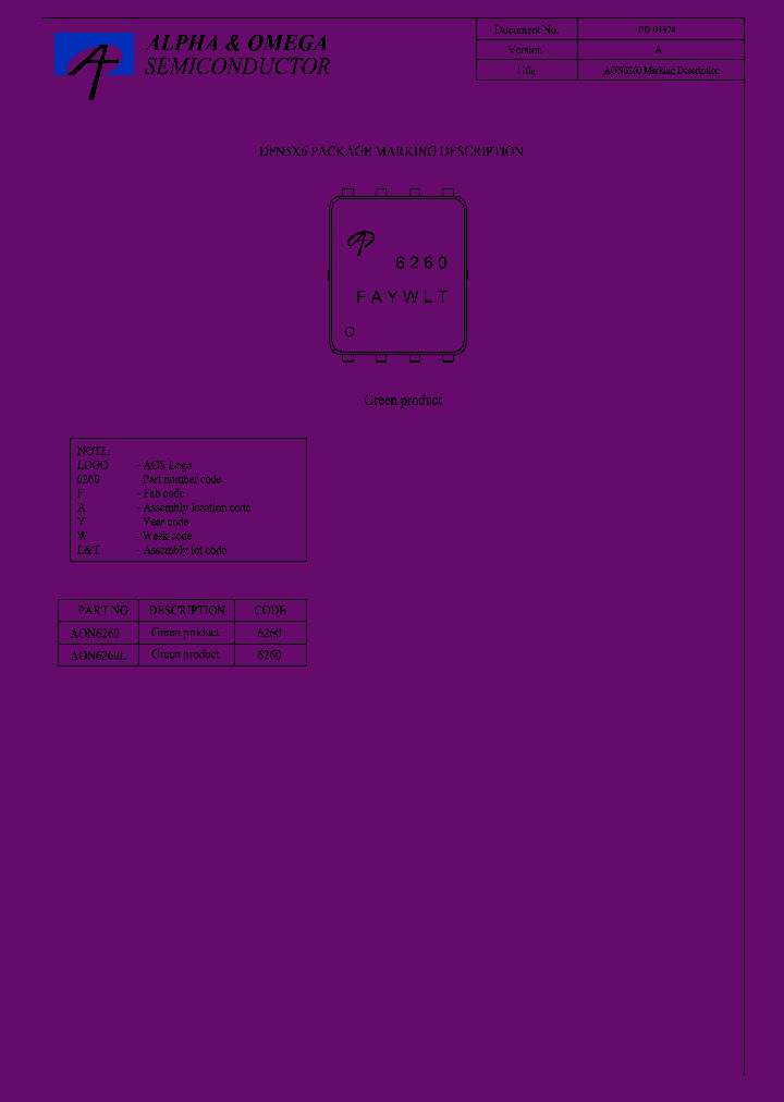 AON6260_7336380.PDF Datasheet