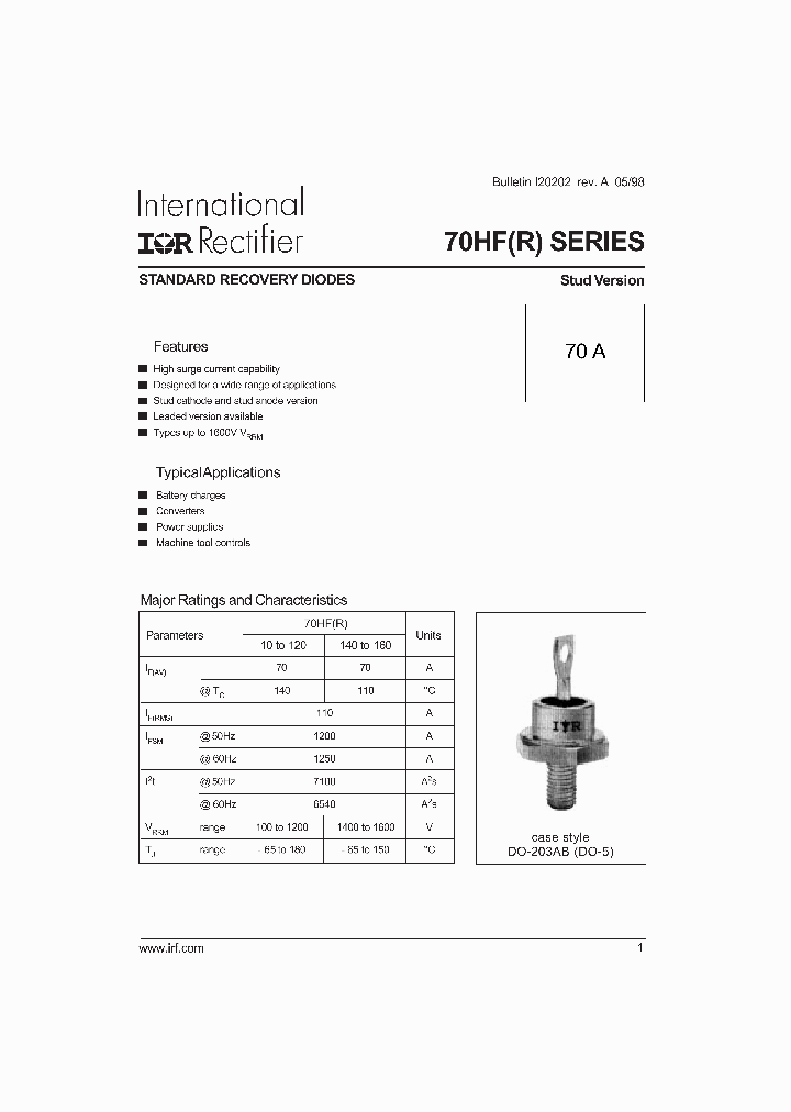 VS-70HF140_7338025.PDF Datasheet