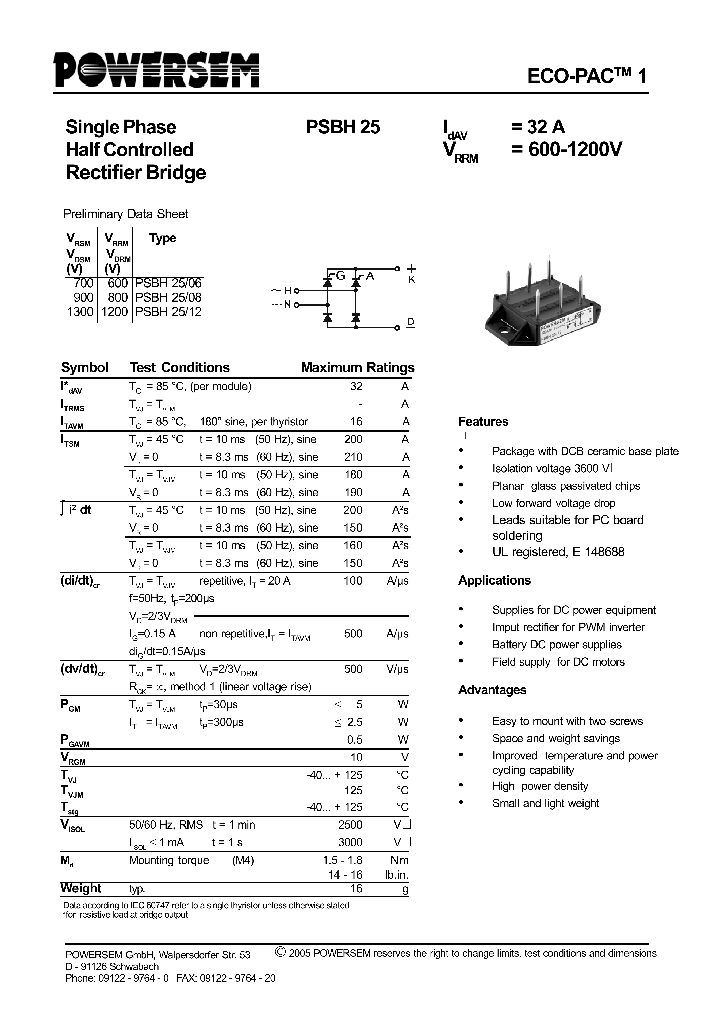 PSBH25_7340885.PDF Datasheet