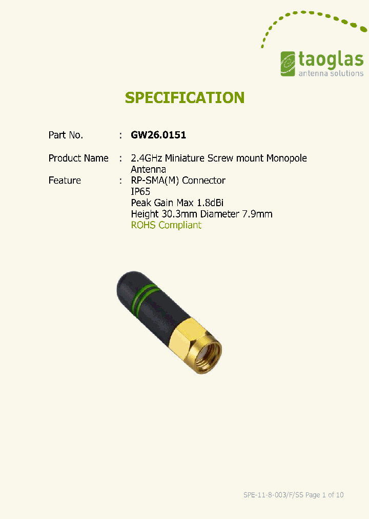 GW260151_7341348.PDF Datasheet
