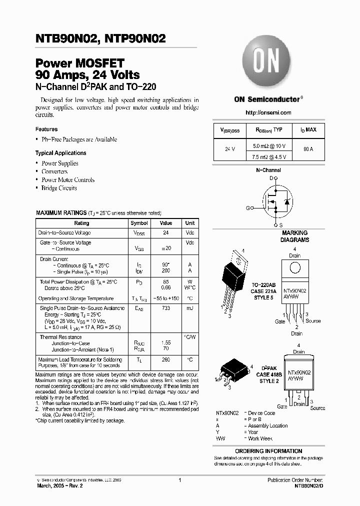 ONSEMICONDUCTOR-NTP90N02G_7342732.PDF Datasheet
