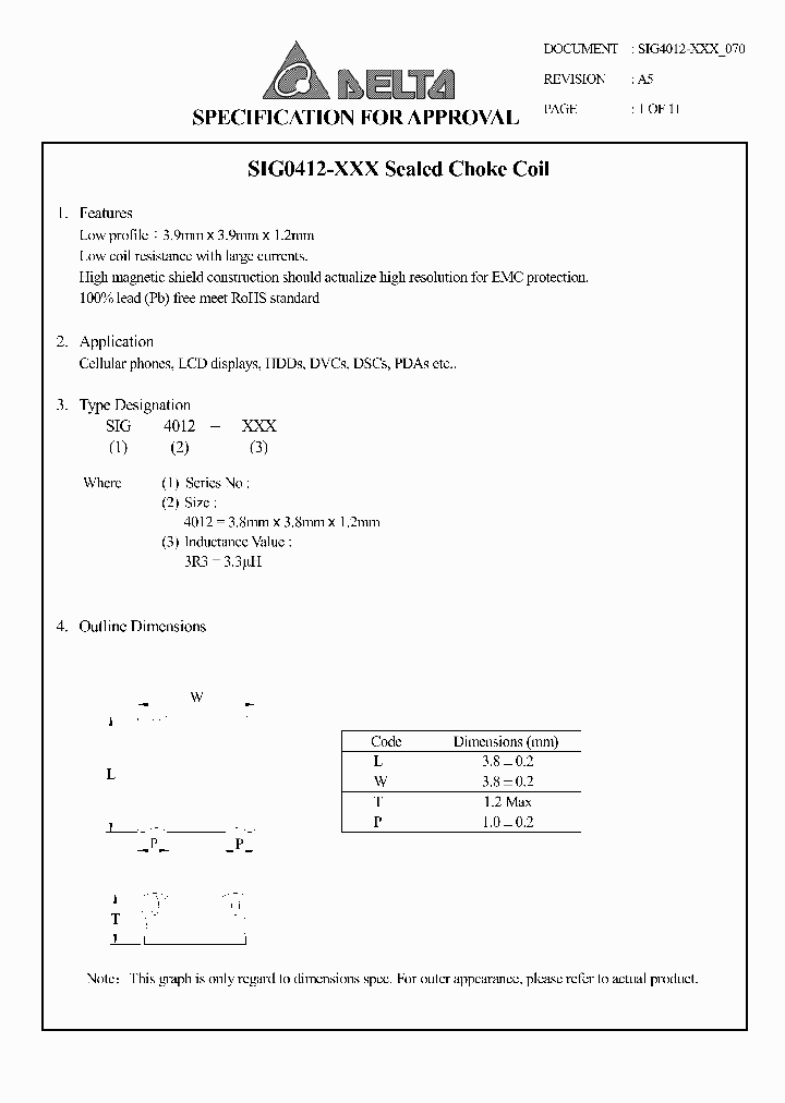 SIG4012-470_7349635.PDF Datasheet