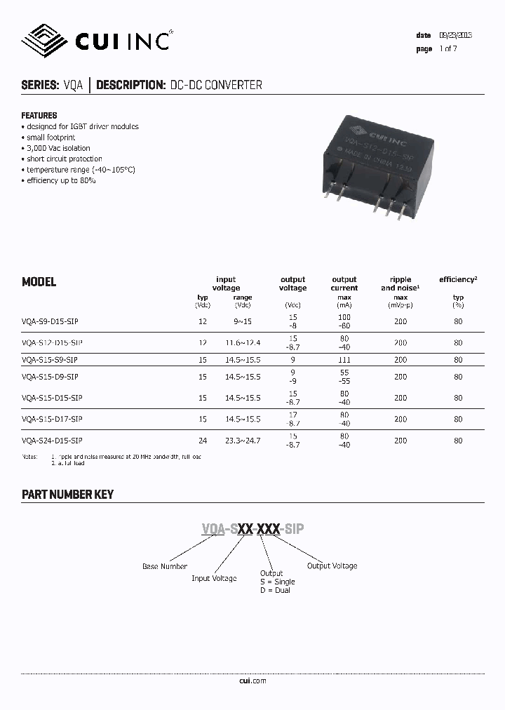 VQA-S15-S9-SIP_7355366.PDF Datasheet