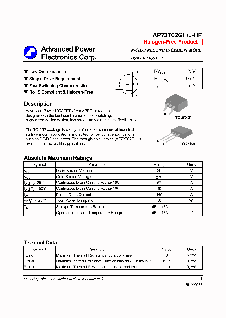AP73T02GH-HF_7360721.PDF Datasheet