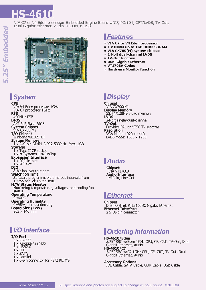 HS-4610EDEN_7364273.PDF Datasheet