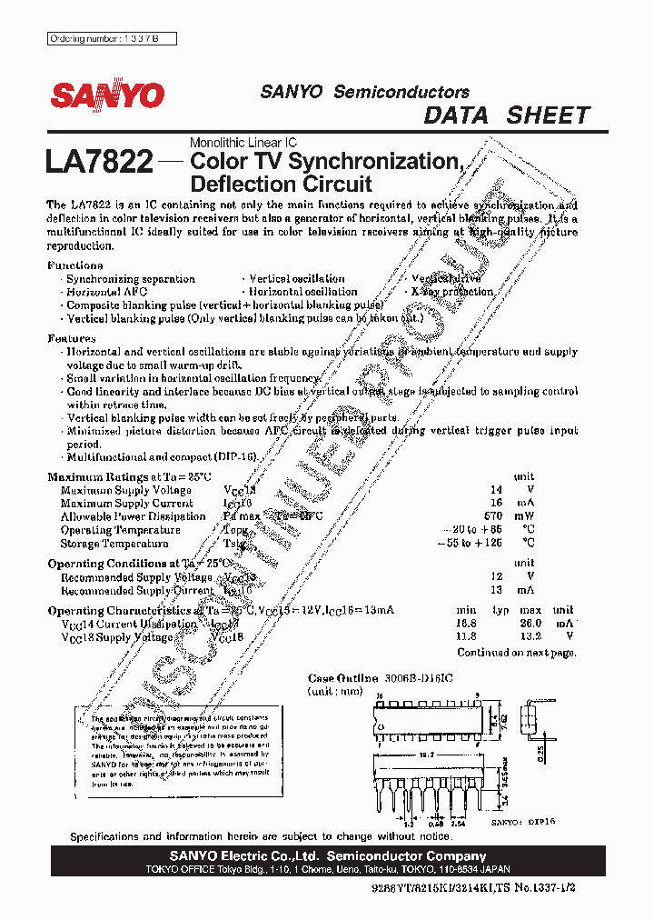 LA7822_7368093.PDF Datasheet