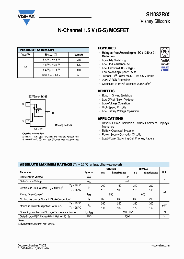 SI1032X-T1-E3_7374675.PDF Datasheet