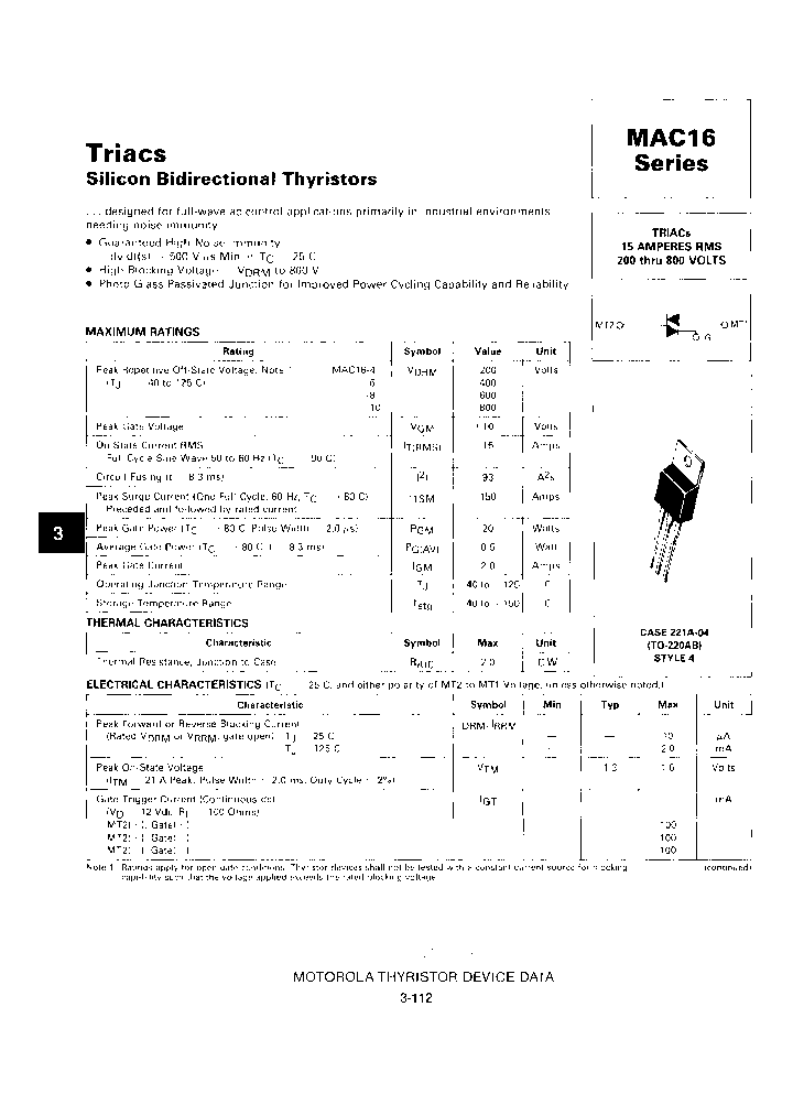 MAC16-10-U2_7385760.PDF Datasheet