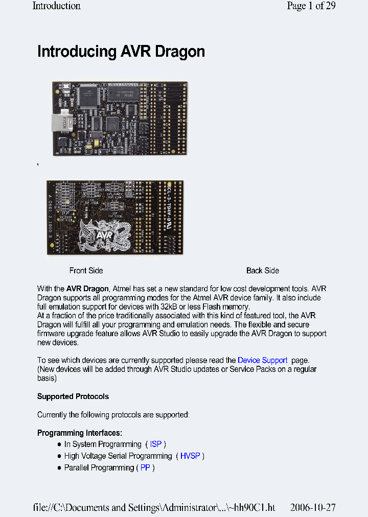 ATAVRDRAGON_7393839.PDF Datasheet