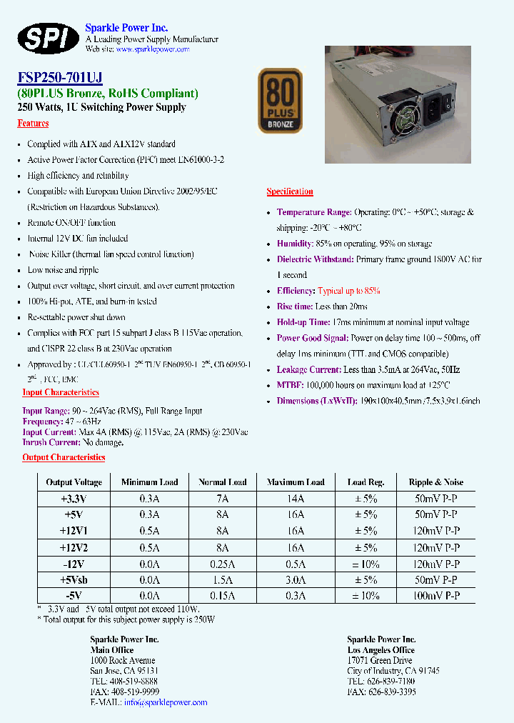 FSP250-701UJ_7395141.PDF Datasheet