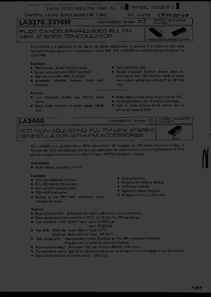 LA3376M_7397889.PDF Datasheet