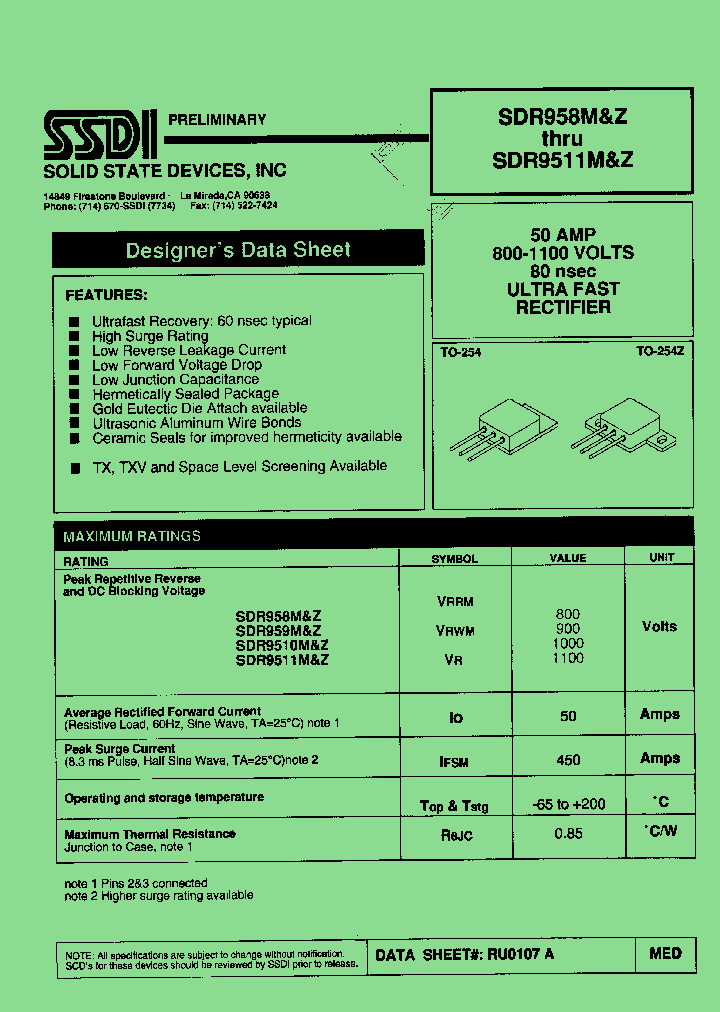 SDR9510M_7401472.PDF Datasheet