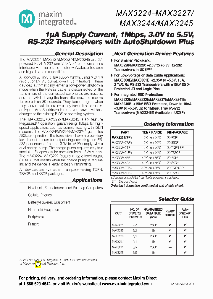 MAX3224EAP_7401796.PDF Datasheet