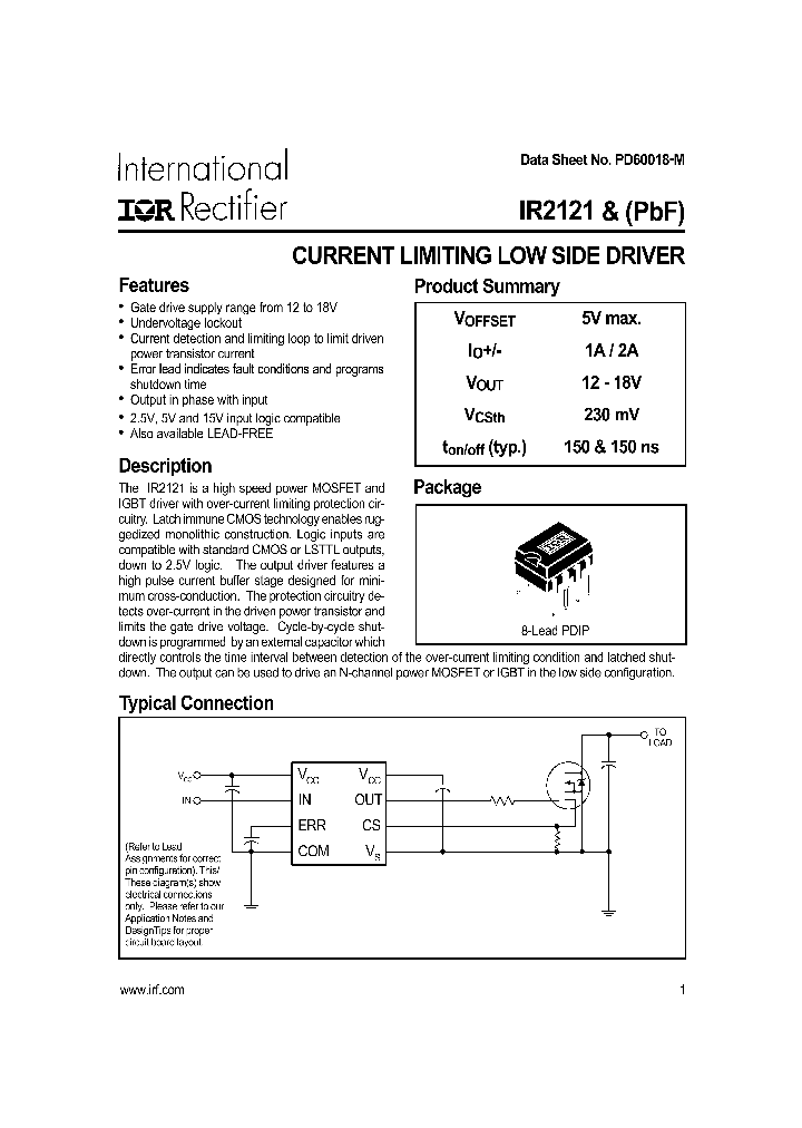 IR2121PBF_7402024.PDF Datasheet