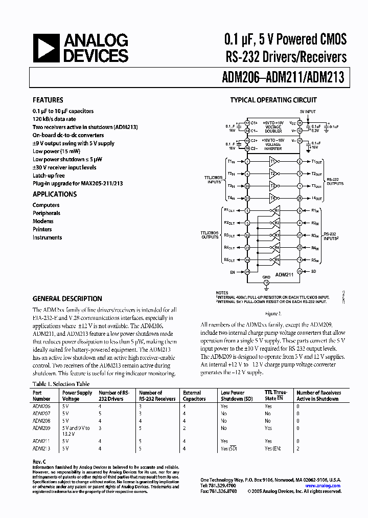 ADM209ARS_7402190.PDF Datasheet
