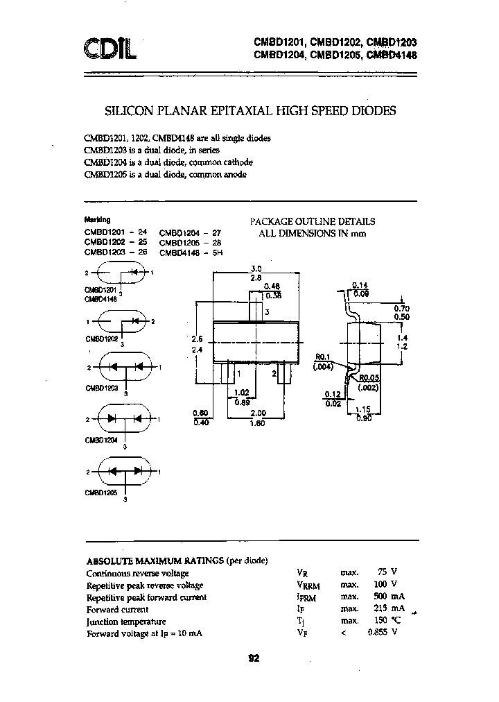 CMBD1201_7402369.PDF Datasheet