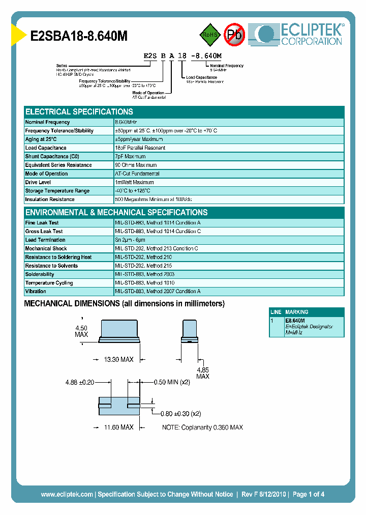 E2SBA18-8640M_7407894.PDF Datasheet
