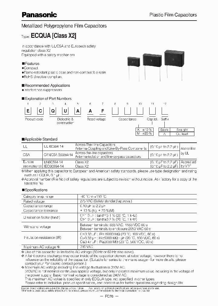 ECQUAAF104_7409085.PDF Datasheet