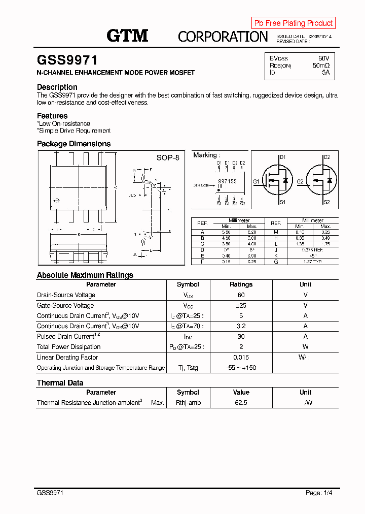 GSS9971_7409131.PDF Datasheet