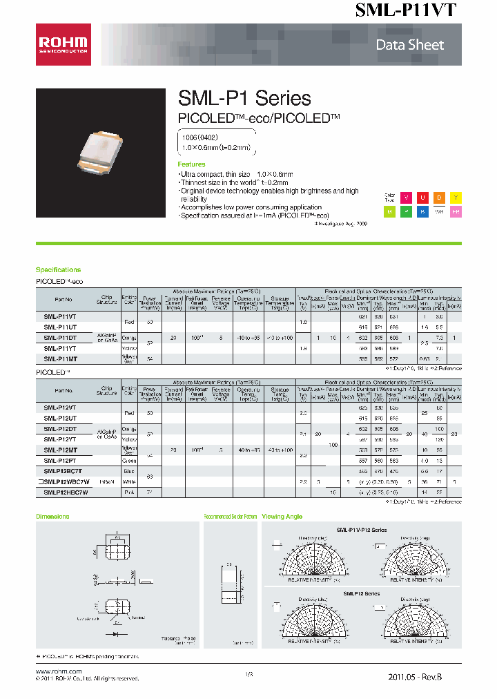 SMLP12HBC7W_7410433.PDF Datasheet