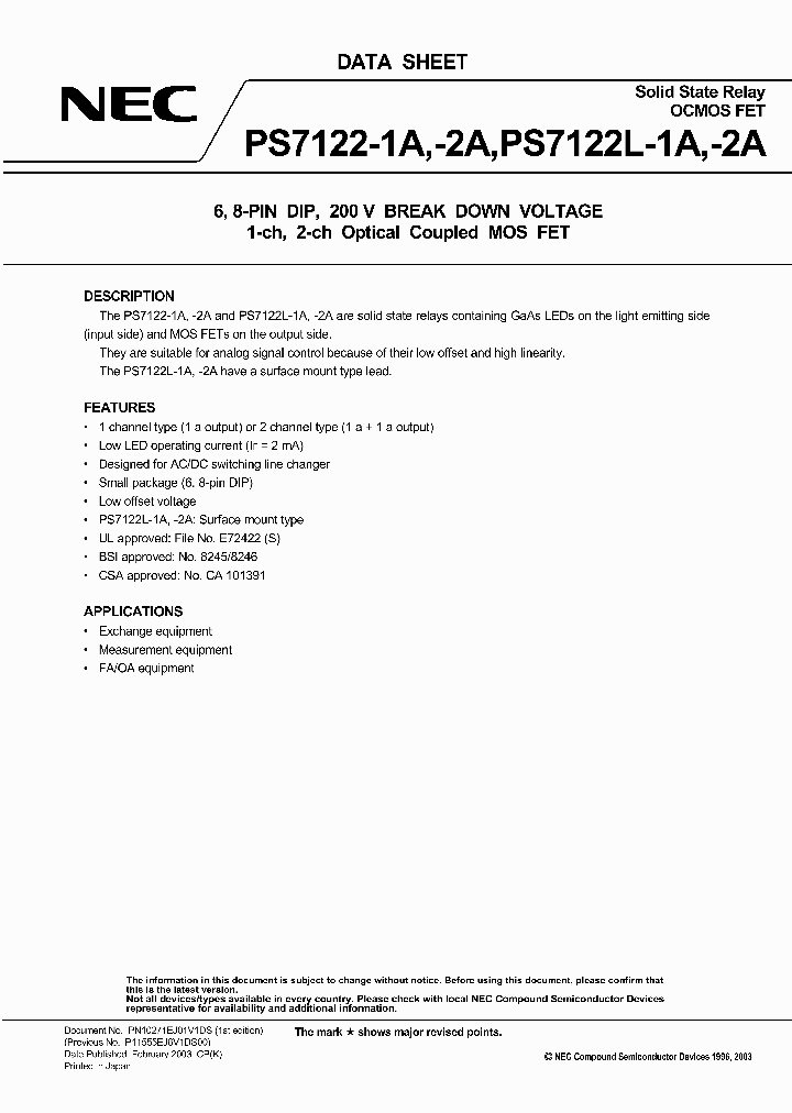 PS7122L-2A-E3-A_7410901.PDF Datasheet