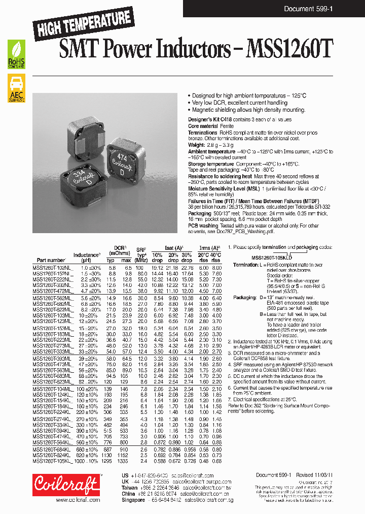MSS1260T-564KLB_7413500.PDF Datasheet