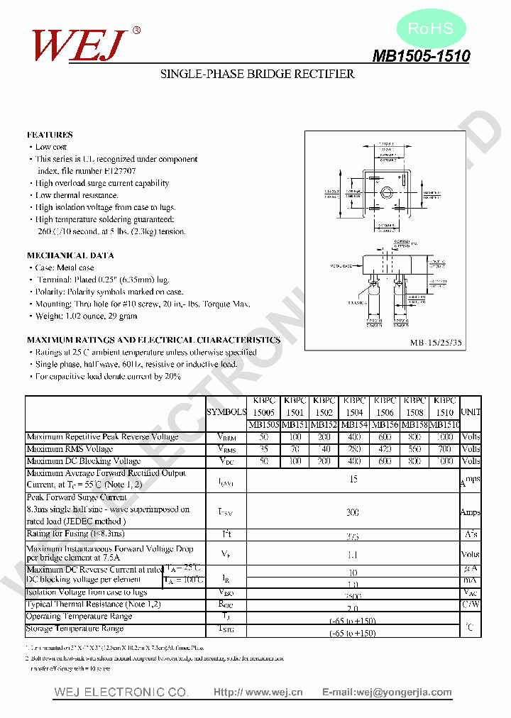 MB1505_7429987.PDF Datasheet