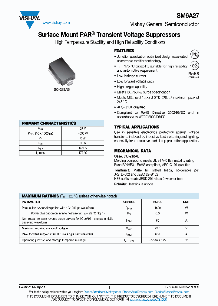 SM6A27_7448302.PDF Datasheet