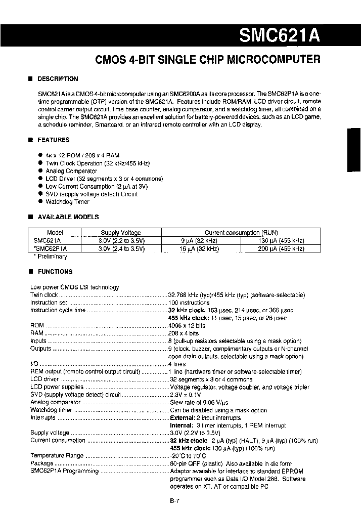 SMC621AF_7448565.PDF Datasheet