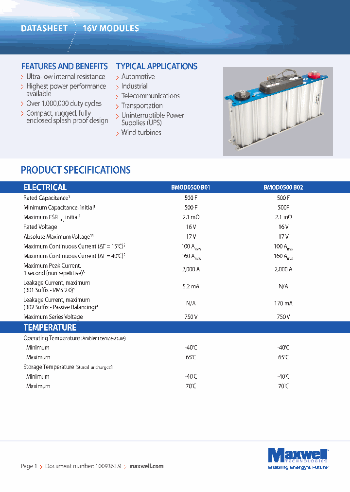 BMOD0500B02_7450807.PDF Datasheet