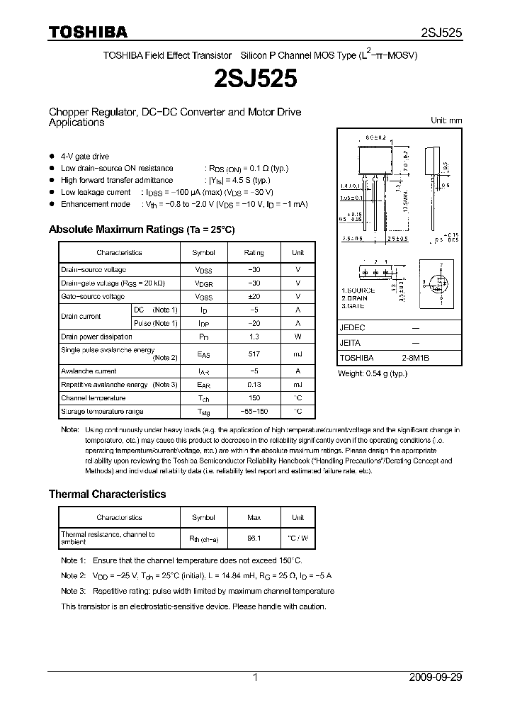 2SJ525_7462778.PDF Datasheet