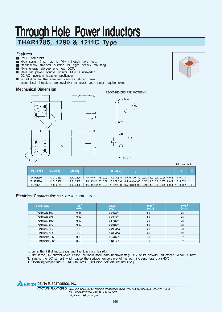 THAR1211C_7463793.PDF Datasheet