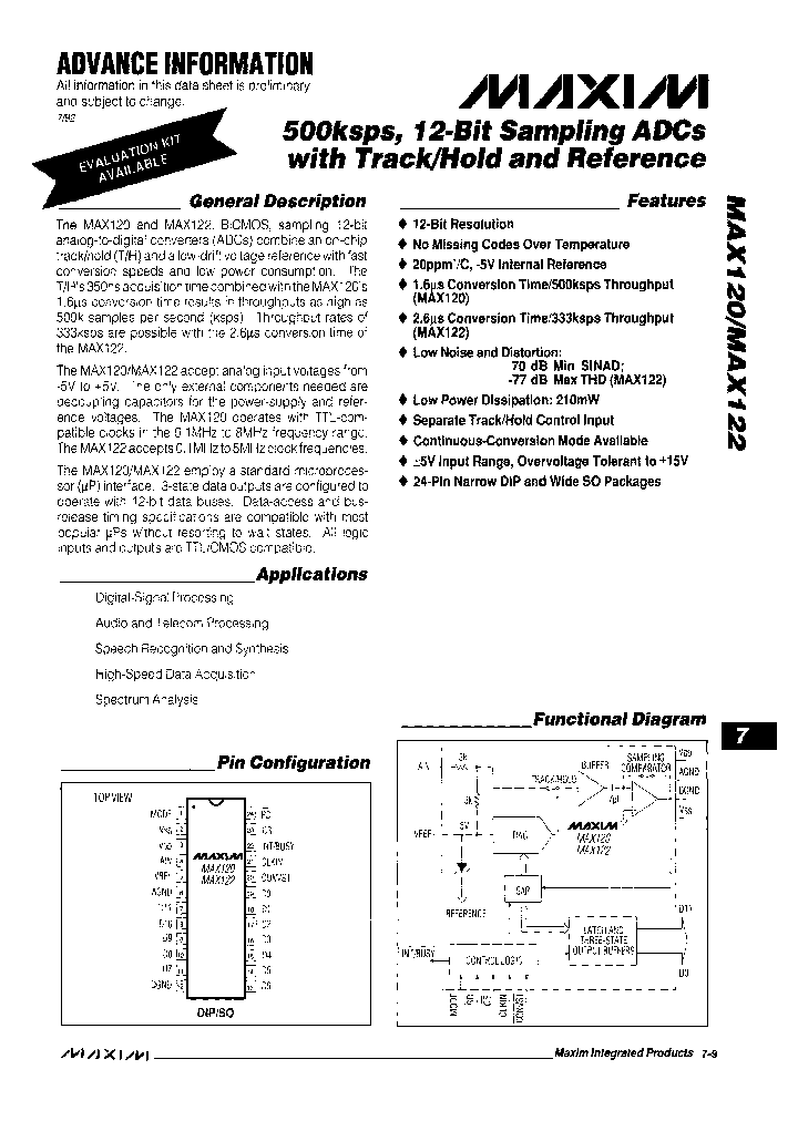 MAX120CRG_7464493.PDF Datasheet