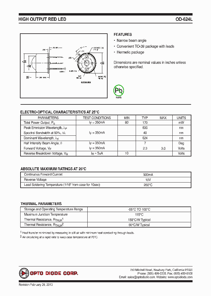 OD624L_7465339.PDF Datasheet