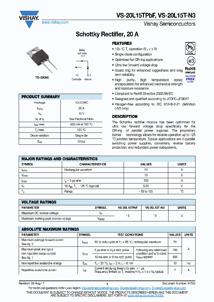 VS-20L15TPBF_7472072.PDF Datasheet