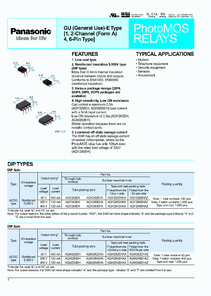 AQW284EH_7478181.PDF Datasheet