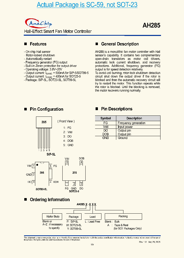 AH285-YL_7483174.PDF Datasheet