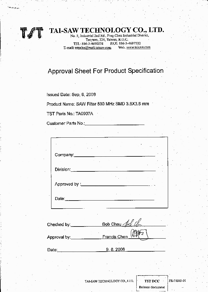 TA0907A_7483289.PDF Datasheet