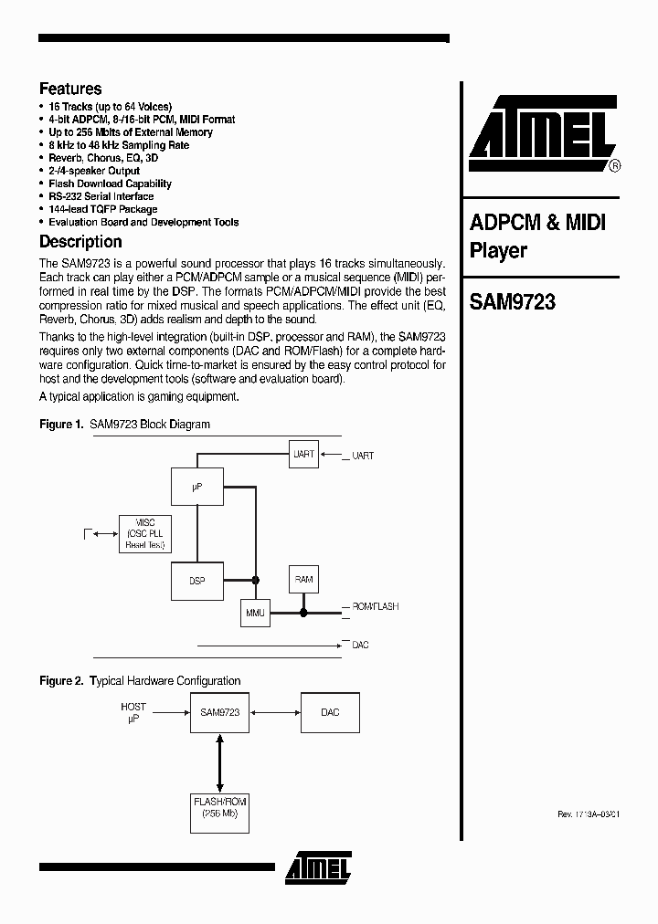 SAM9723_7484644.PDF Datasheet