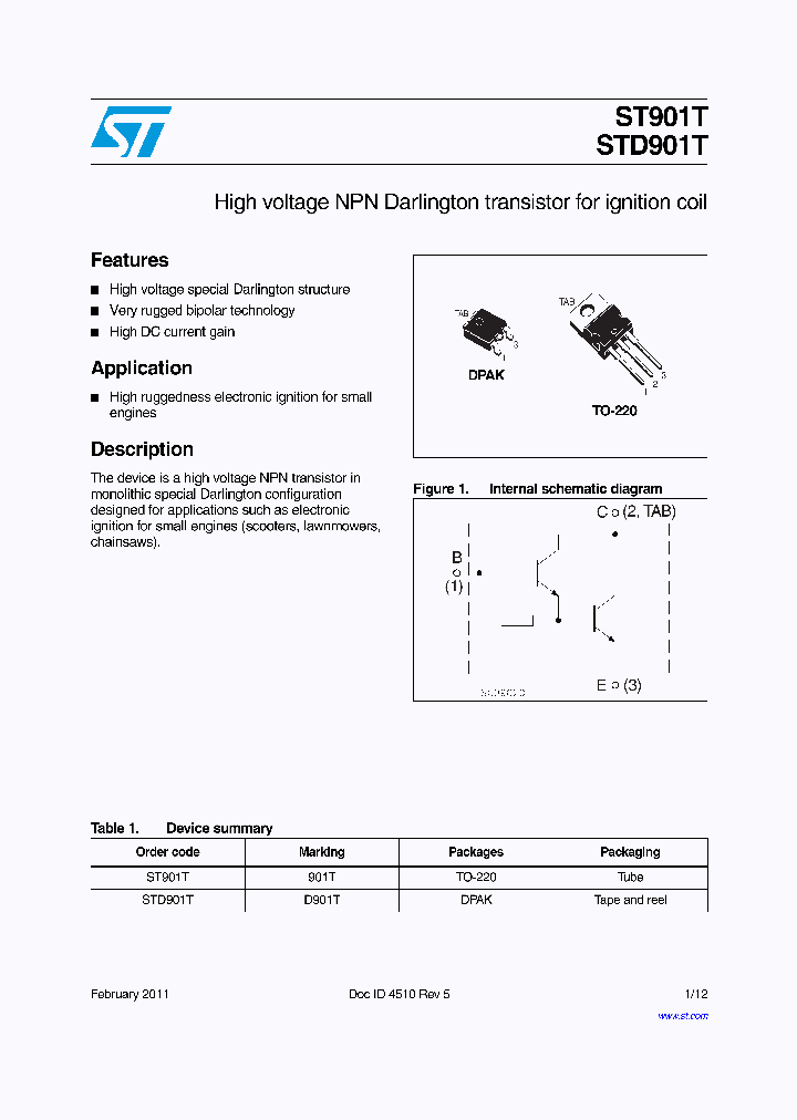 ST901T_7485232.PDF Datasheet