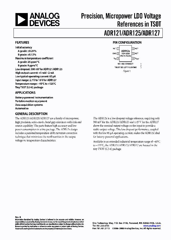 ADR127BUJZ_7486542.PDF Datasheet